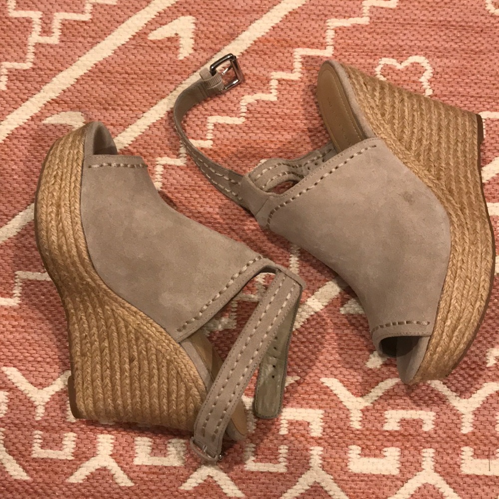 Marc Fisher espadrille wedges